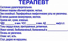 Клише штампа ТЕРАПЕВТ