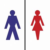 Табличка на туалет, wc20