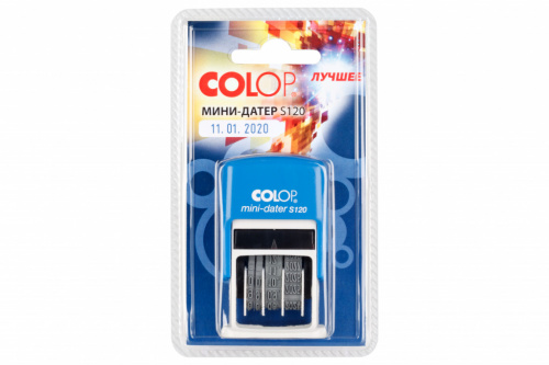Мини-датер Colop S 120 Bank фото 2 Мини-датер Colop S 120 Bank фото 2