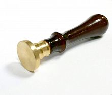 Сургучная печать с вашим изображением, на  деревянной ручке.