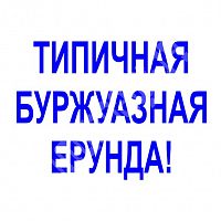 Штамп-резолюция "Типичная буржуазная ерунда"