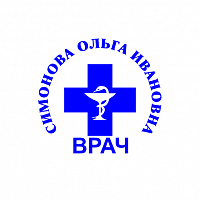 Клише печати врача 28мм, №07