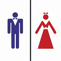 Табличка на туалет, wc32