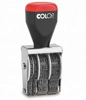 Ленточный датер Colop 04000, высота шрифта 4мм (месяц букв.)