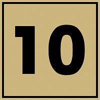 Табличка для дверей, гравировка 100*100 мм